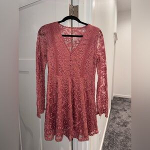 Francesca Coral Pink Dress